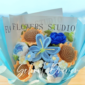 藍色太陽花 (L Size)