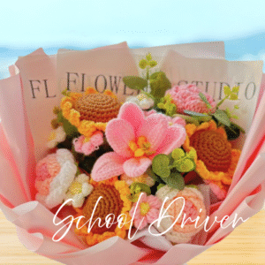 粉色太陽花 (L Size)