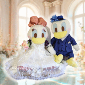 店老鴨 西式結婚公仔