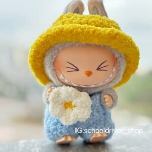 淺藍春日造型(白花)(不包公仔)