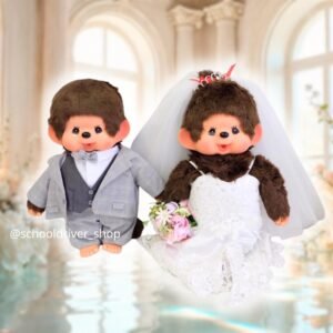 Monchhichi 西式結婚公仔