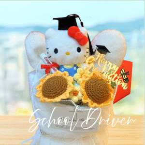 Hello Kitty 畢業花束 (M Size)