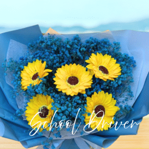 藍色向日葵 (L Size)