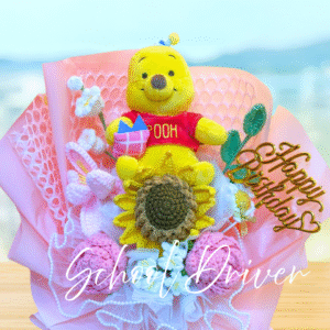 小熊維尼Pooh 生日花束 (L Size)