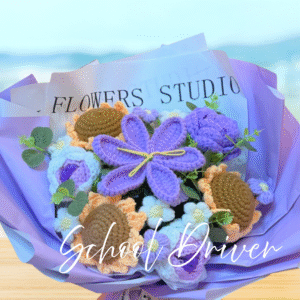 紫色太陽花 (L Size)