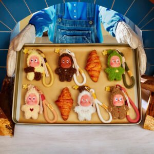 正版星星人美味時刻系列-現烤小餅乾掛件盲盒