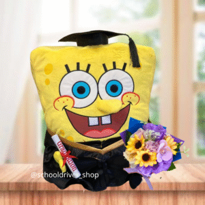 正版海綿寶寶 畢業公仔 30CM  (不包手花)