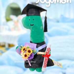 正版Joguman 畢業公仔 30CM  (不包手花)