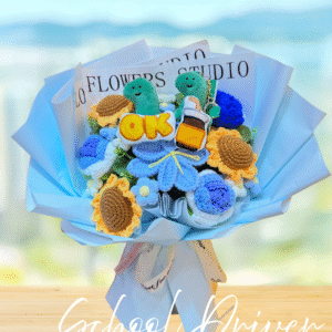 Joguman 藍色太陽花花束 (L Size)