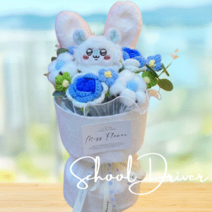 畢業花束推薦｜飛鼠兔仔花 │ 畢業公仔花束